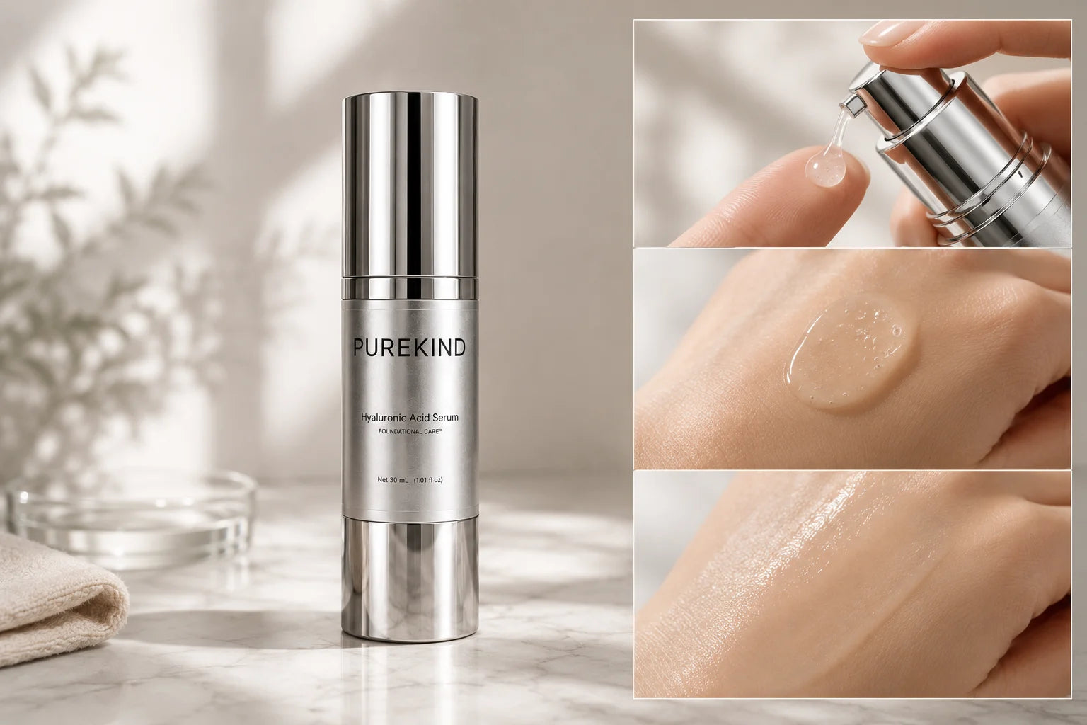 Purekind Hyaluronic Acid Serum